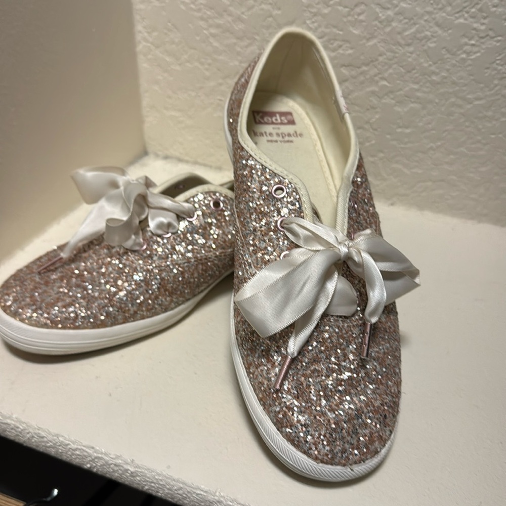 Keds X Kate Spade New York Champion Glitter Sneakers